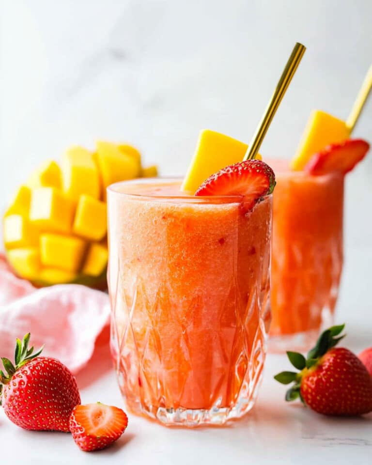 Strawberry Mango Smoothie Recipe