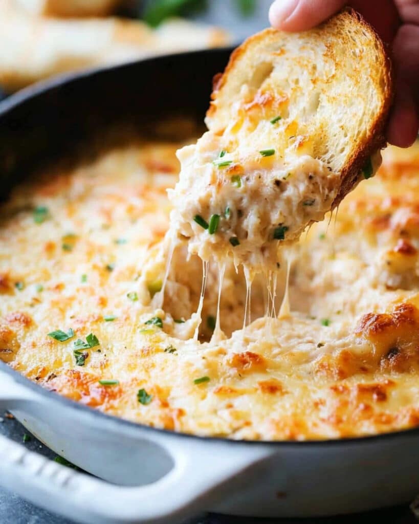 Insanely Delicious Hot Crab Dip Recipe