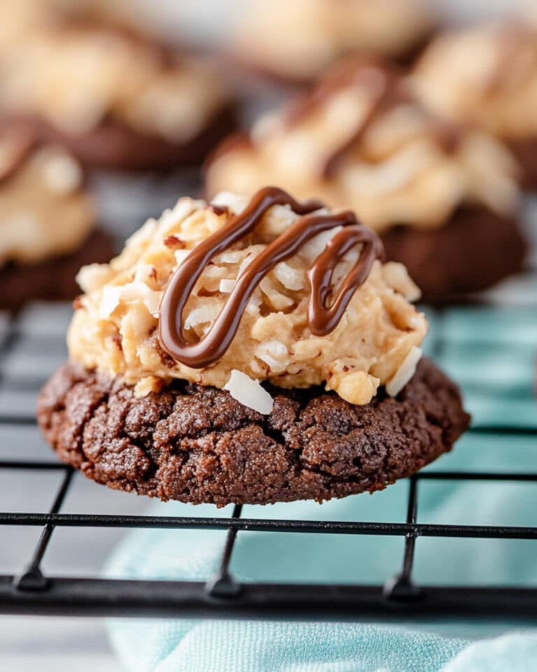 German Chocolate Cookies Recipe