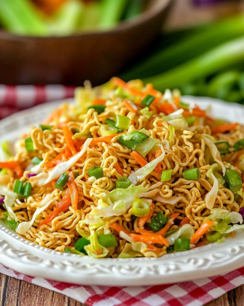 Ramen Noodle Salad: Crunchy, Tangy, and Totally Addictive!