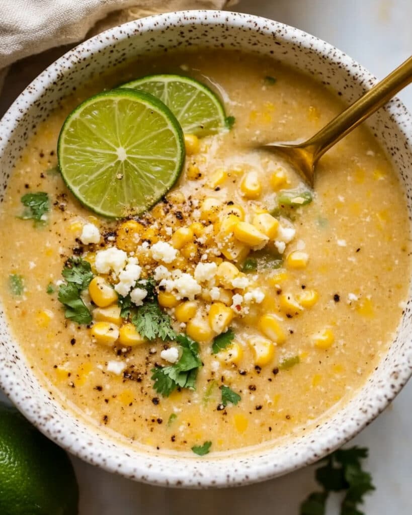 Mexican Street Corn Soup Recipe