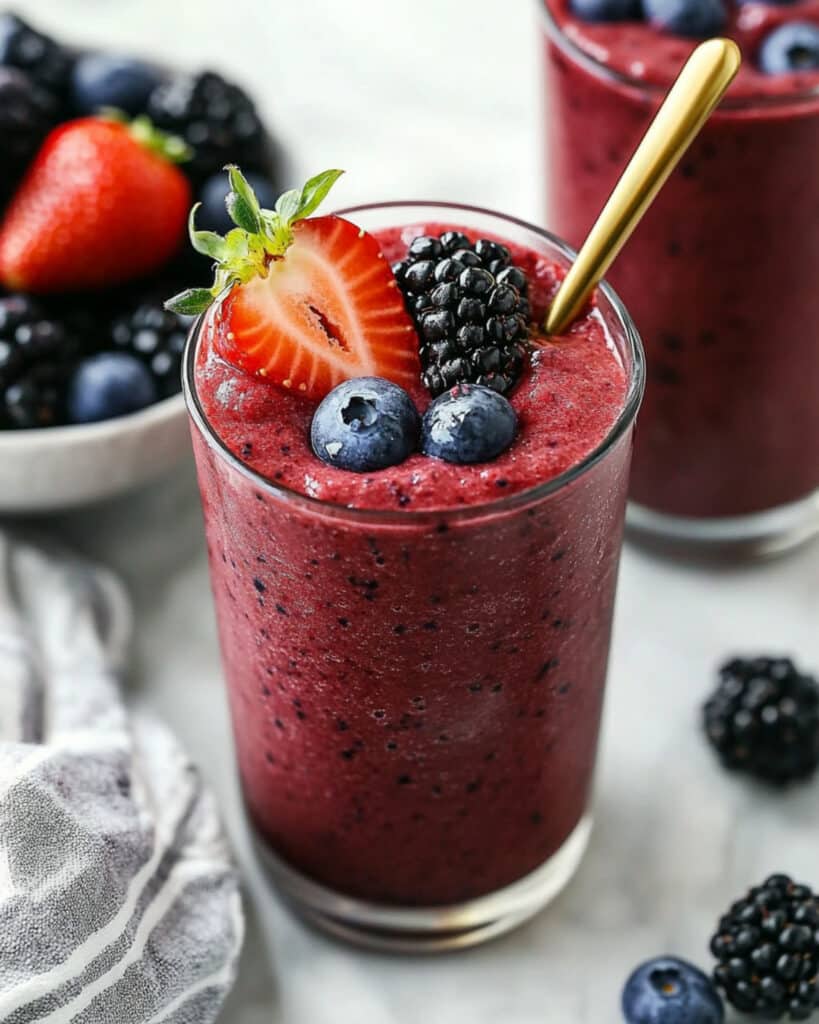 Mixed Berry Smoothie Recipe