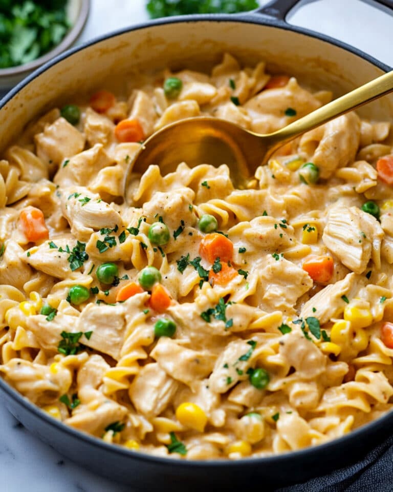 Chicken Pot Pie Pasta Recipe