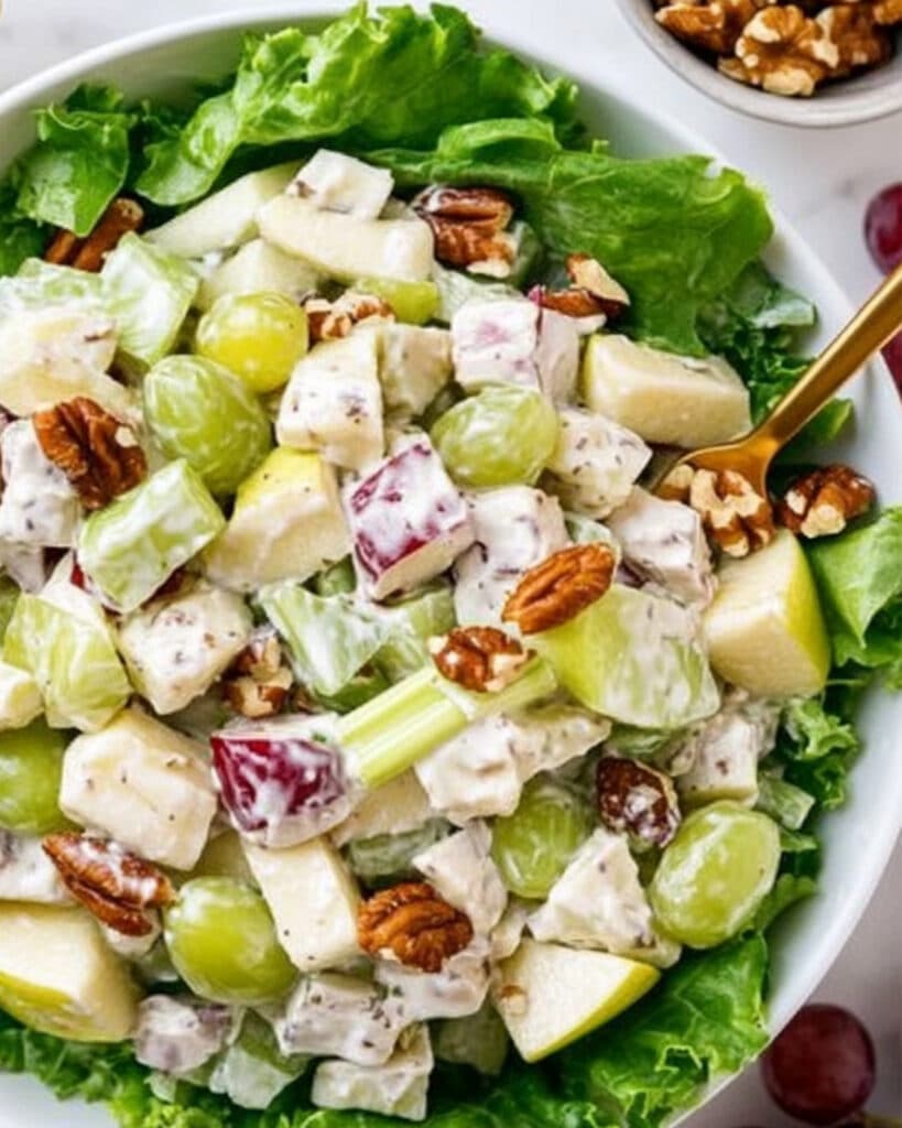 Classic Waldorf Salad: A Crunchy, Creamy Delight!