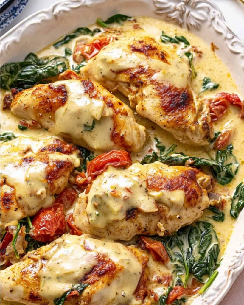 Creamy Tuscan Chicken Recipe