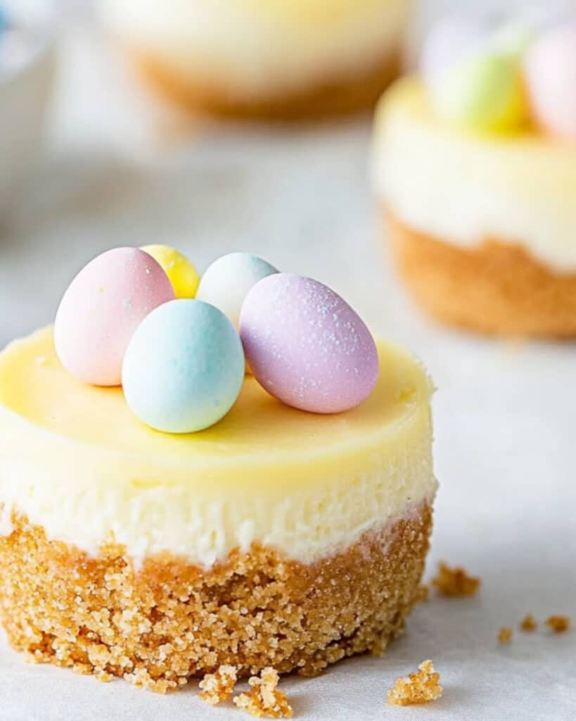 Easter Egg Mini Cheesecakes Recipe