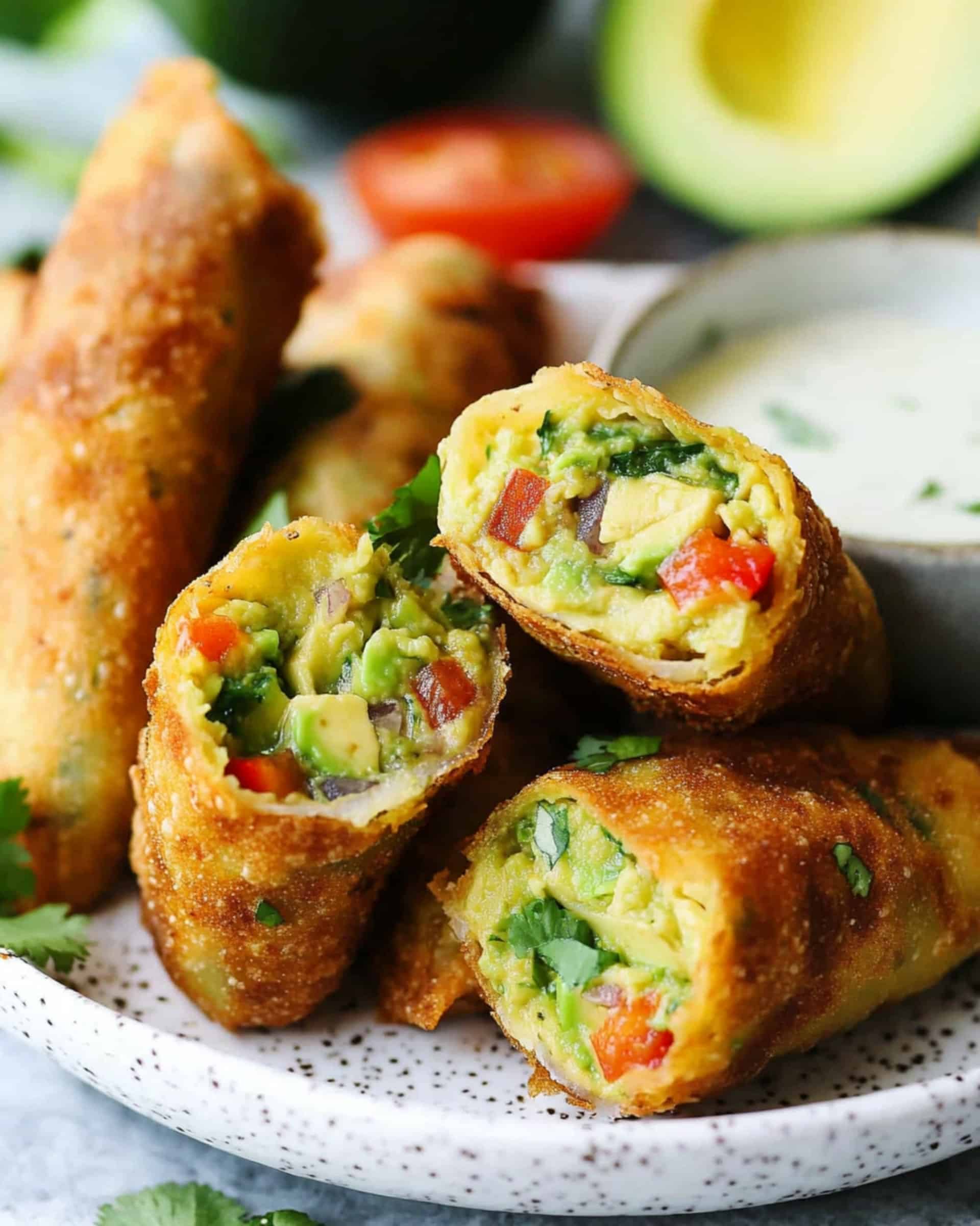 The Best Avocado Egg Rolls Recipe