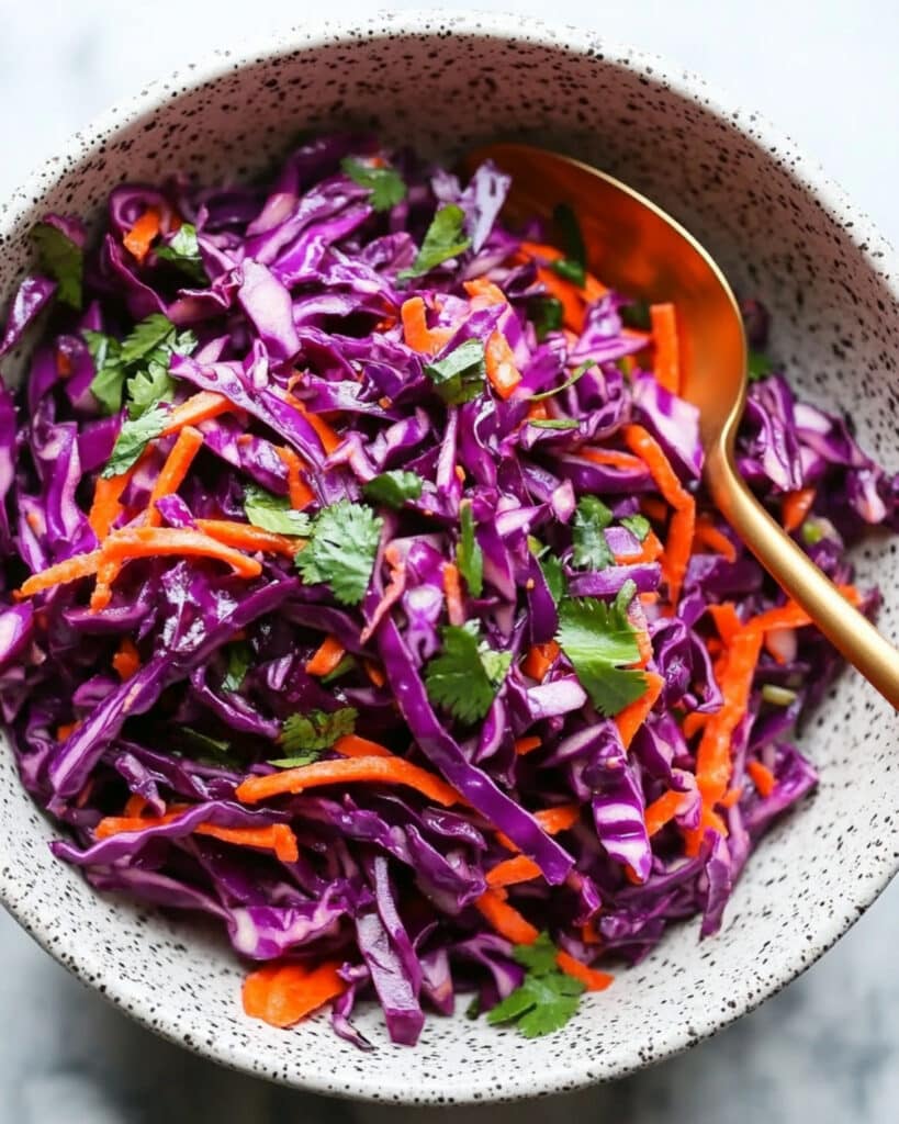 Red Cabbage Slaw Recipe