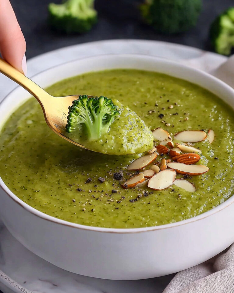 Broccoli Almond Soup Recipe