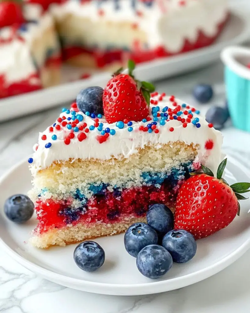 Easy 4th of July Cake Recipe