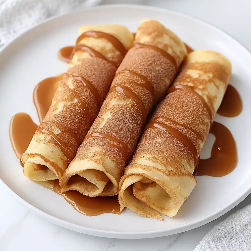 Cinnamon Roll Protein Crepes Recipe - Recipe Image