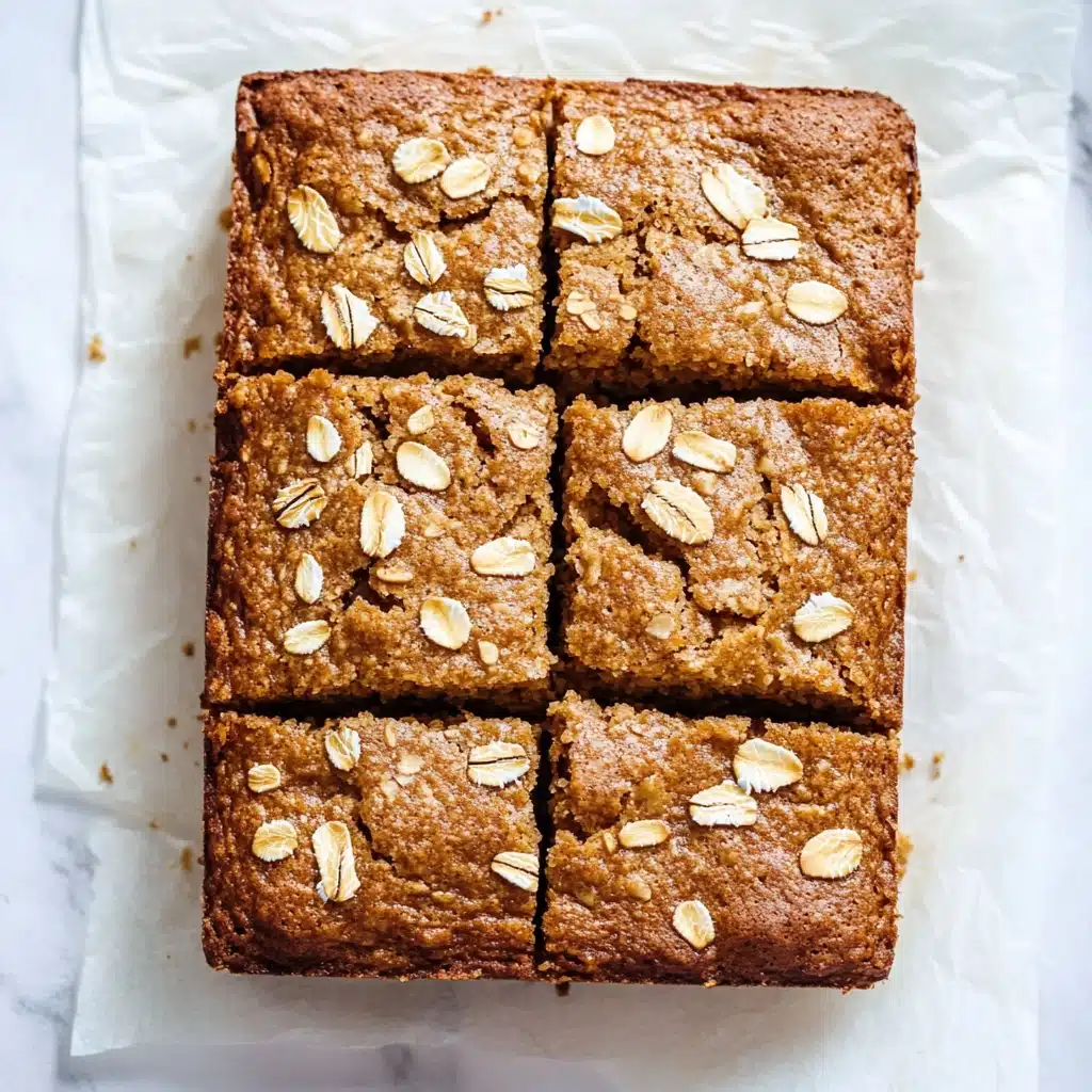Healthy Breakfast Oatmeal Apple Cake Recipe - Recipe Image