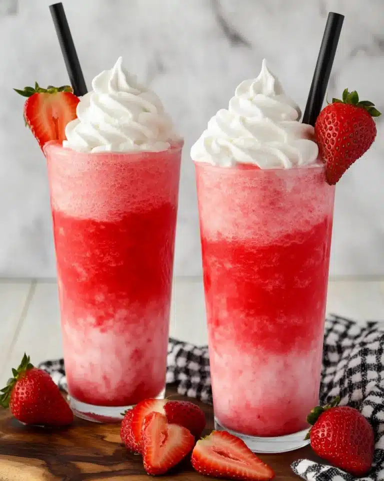 Vanilla-Strawberry Cream Soda Recipe