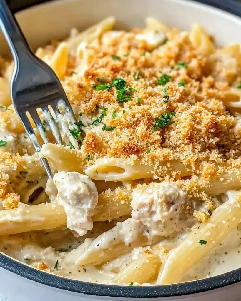 Crispy Parmesan Chicken Pasta Recipe