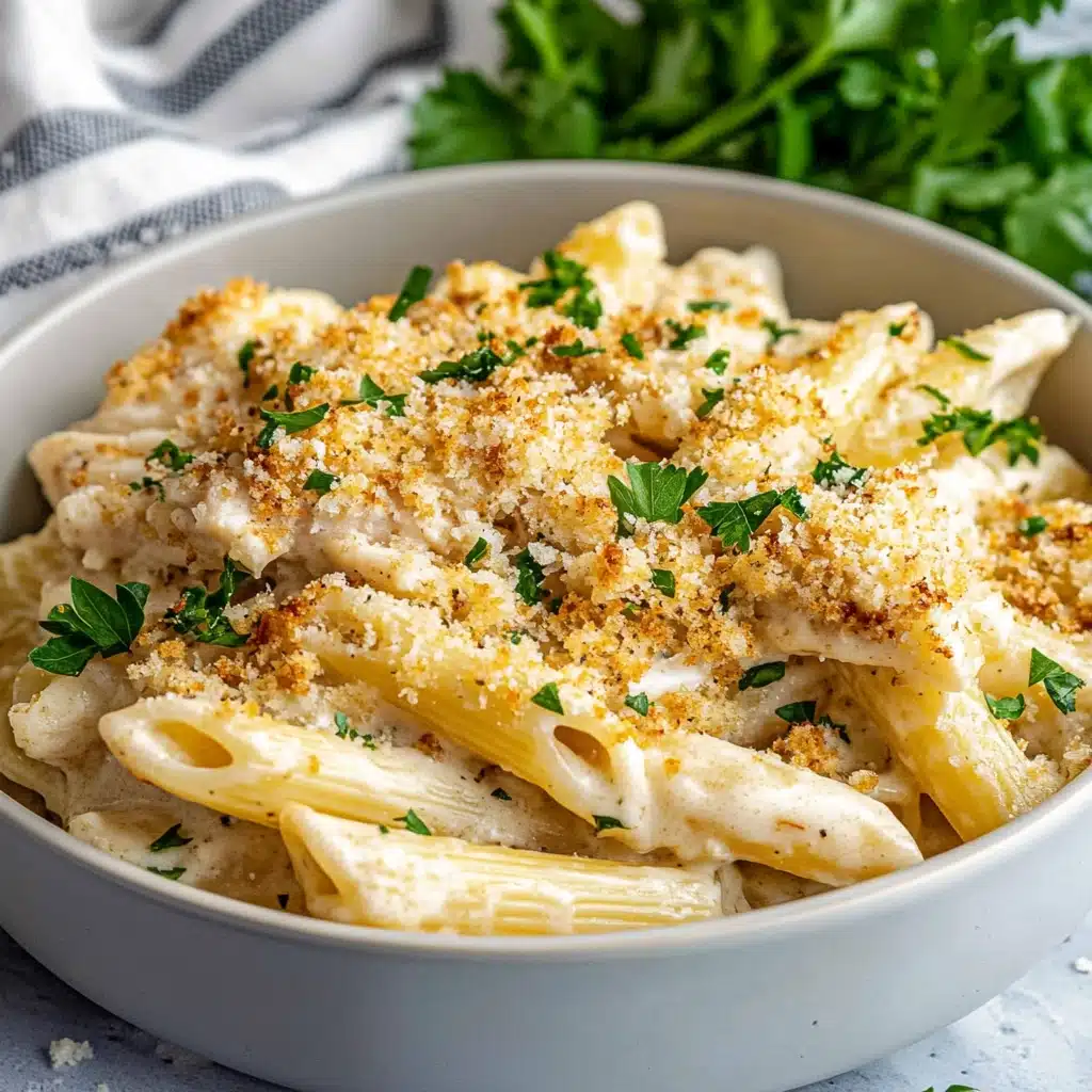 Crispy Parmesan Chicken Pasta Recipe - Recipe Image