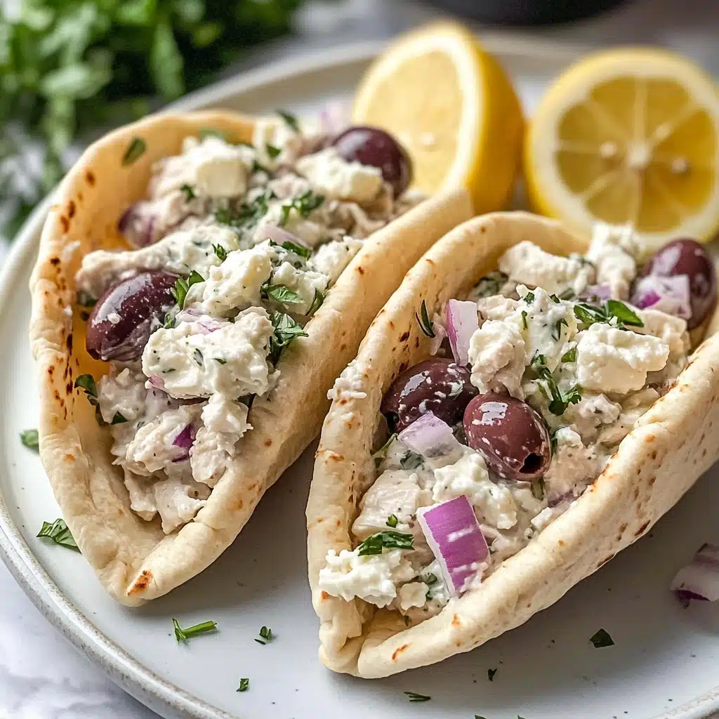 Mediterranean Tzatziki Chicken Salad Recipe - Recipe Image