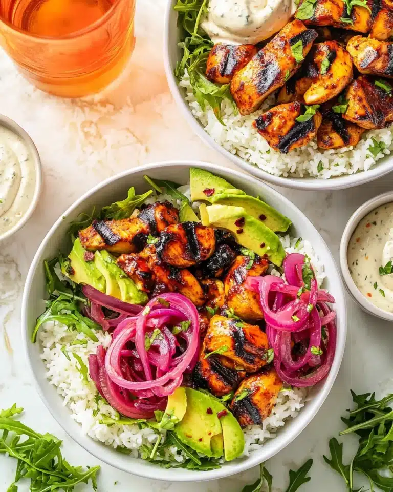 BBQ Chicken Ranch Bowls Recipe
