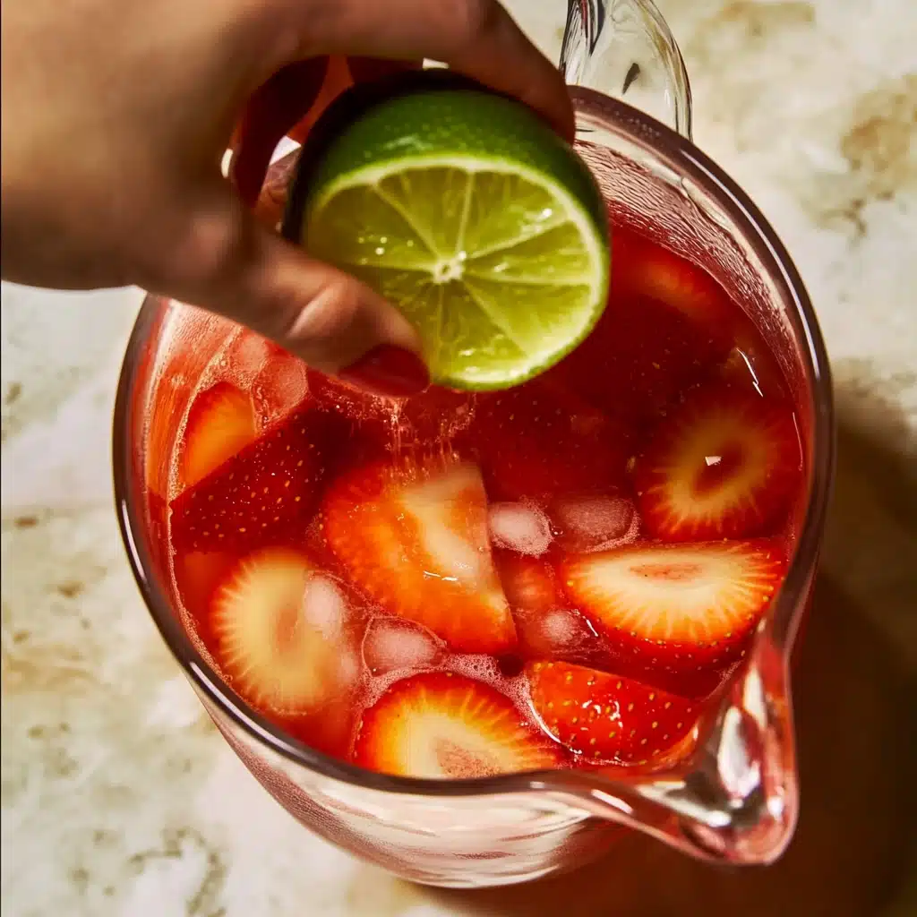 Strawberry Iced Tea Recipe - Recipe Image
