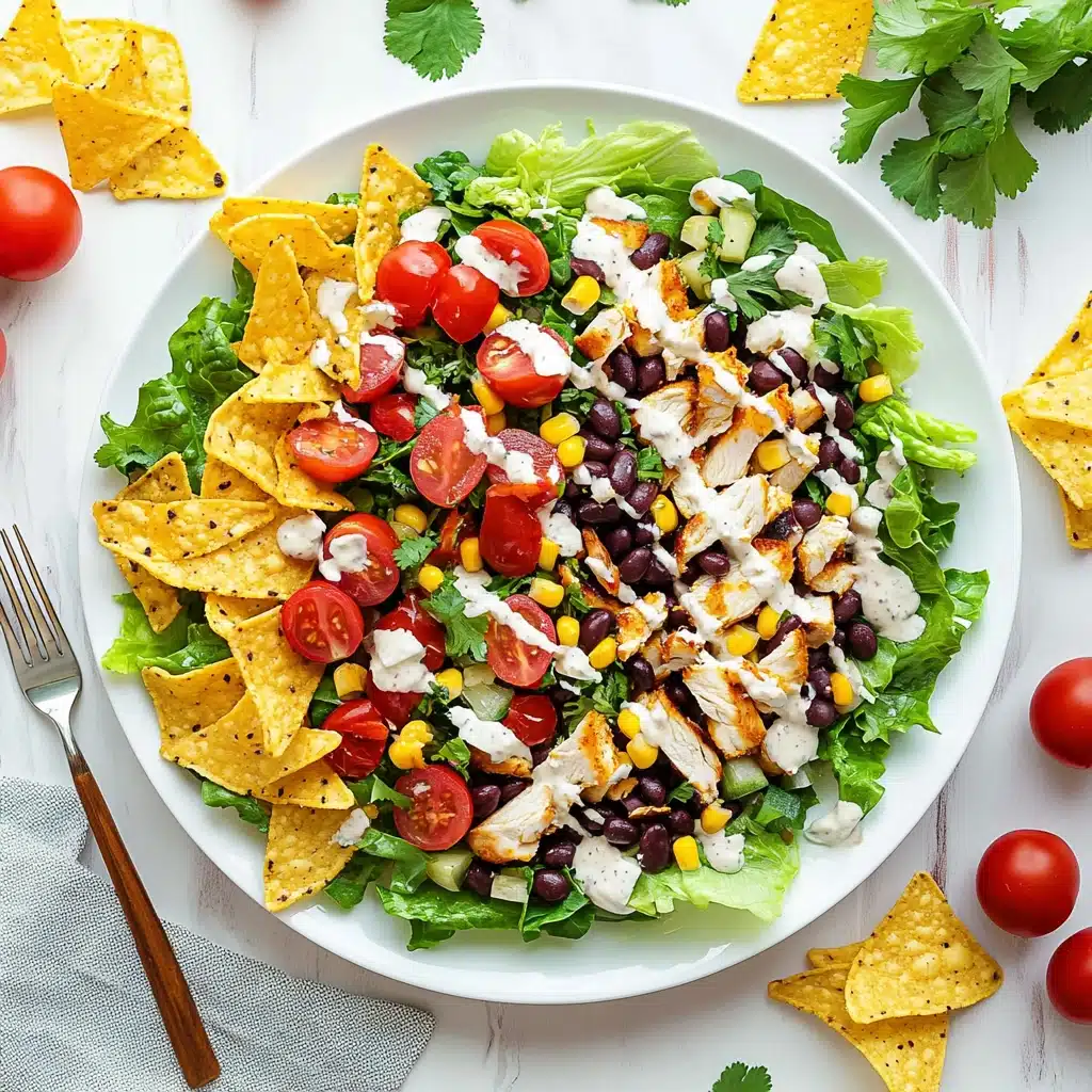 BBQ Chicken Salad Recipe - Recipe Image
