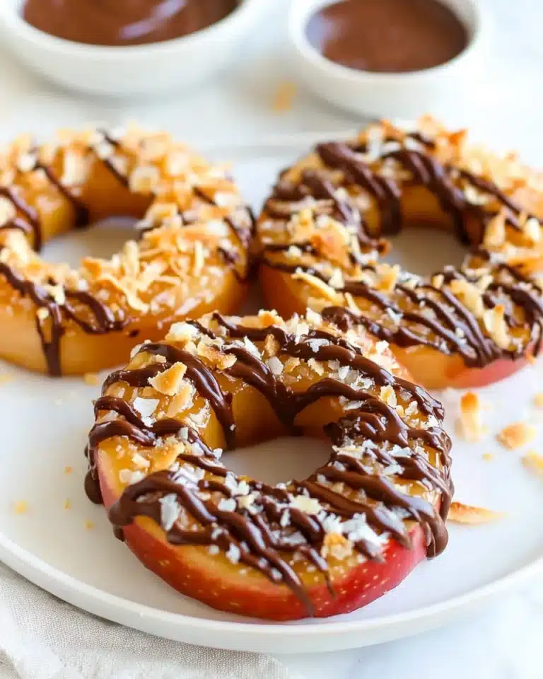 Date Caramel Apple Slices Recipe