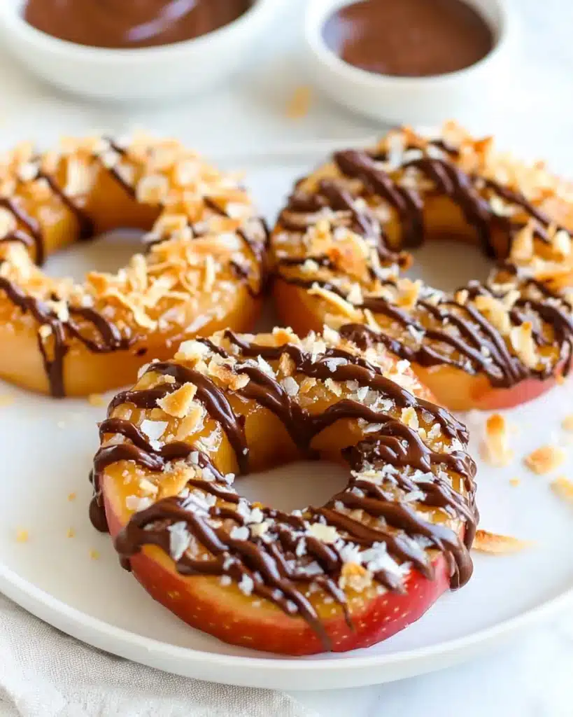Date Caramel Apple Slices Recipe