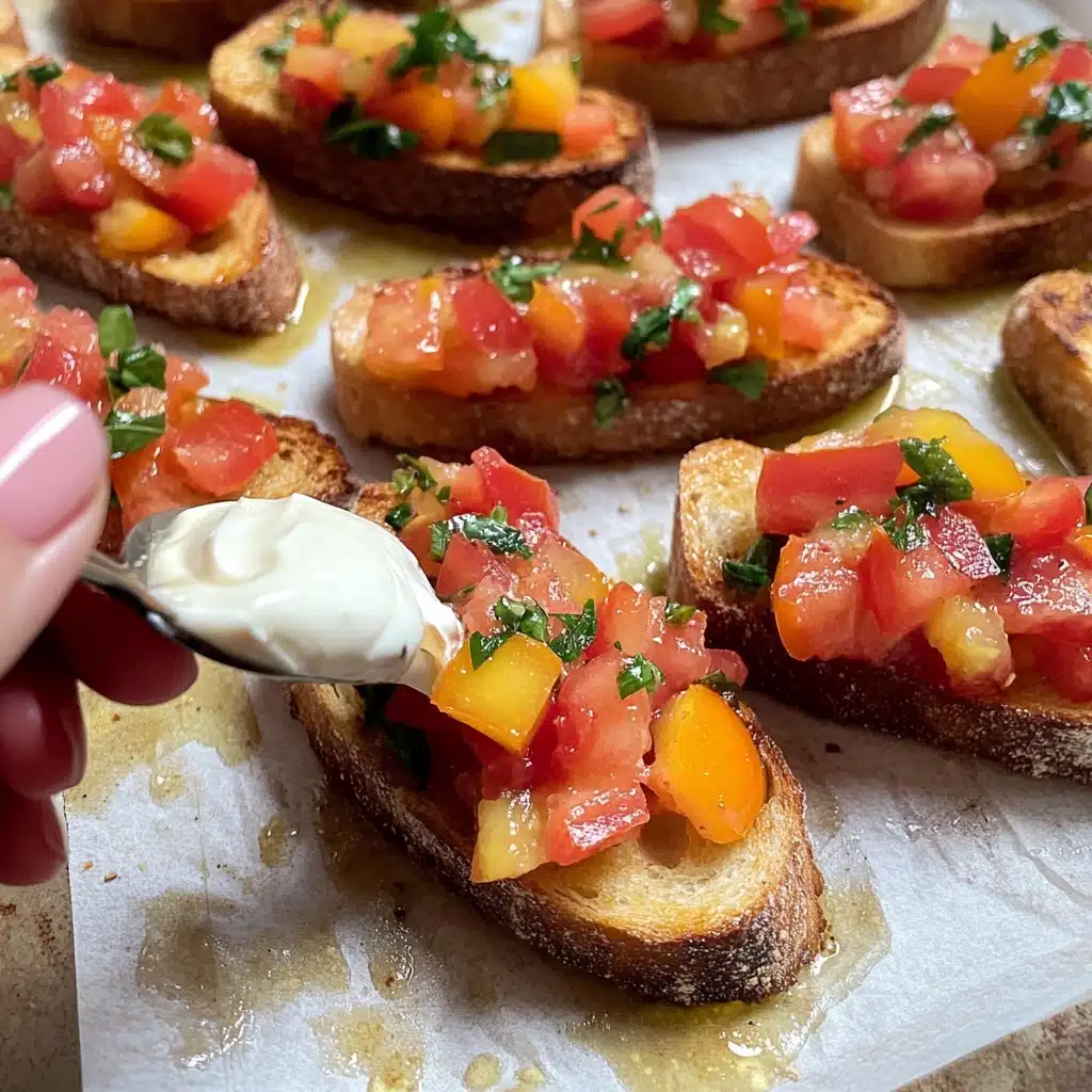 Burrata Bruschetta (Easy Appetizer!) Recipe - Recipe Image