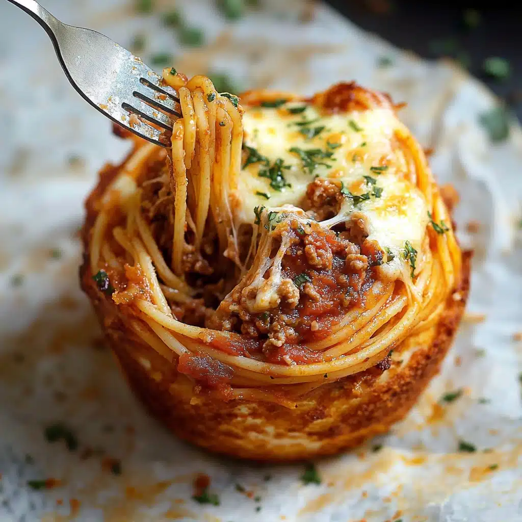 Spaghetti Garlic Bread Bowls Recipe - Recipe Image