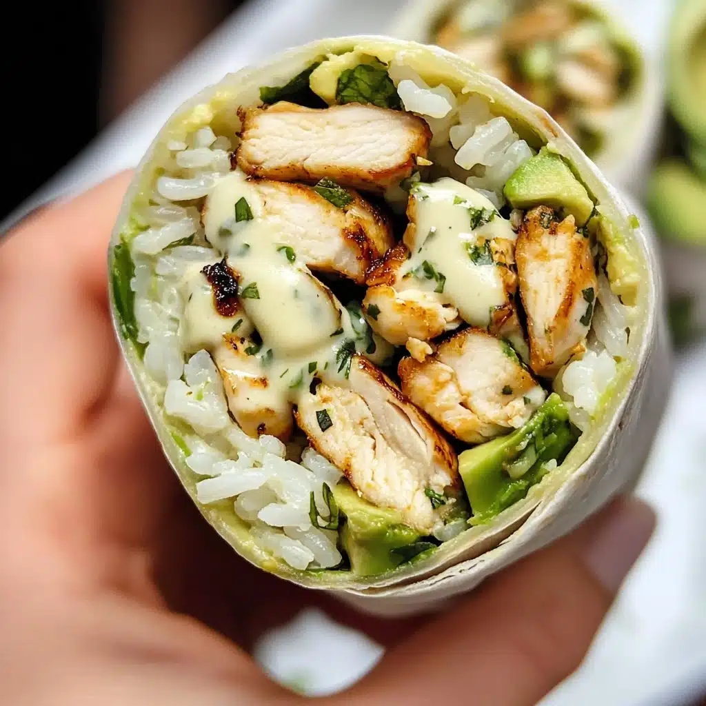 Grilled Chicken and Avocado Burritos Recipe - Recipe Image
