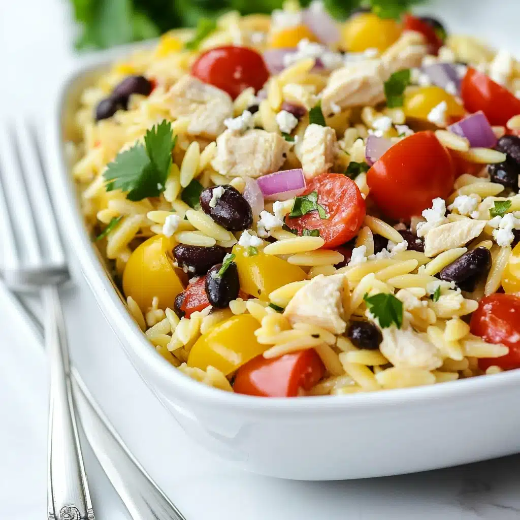 Cilantro Lime Confetti Orzo Salad Recipe - Recipe Image
