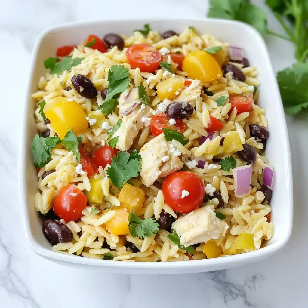 Cilantro Lime Confetti Orzo Salad Recipe - Recipe Image