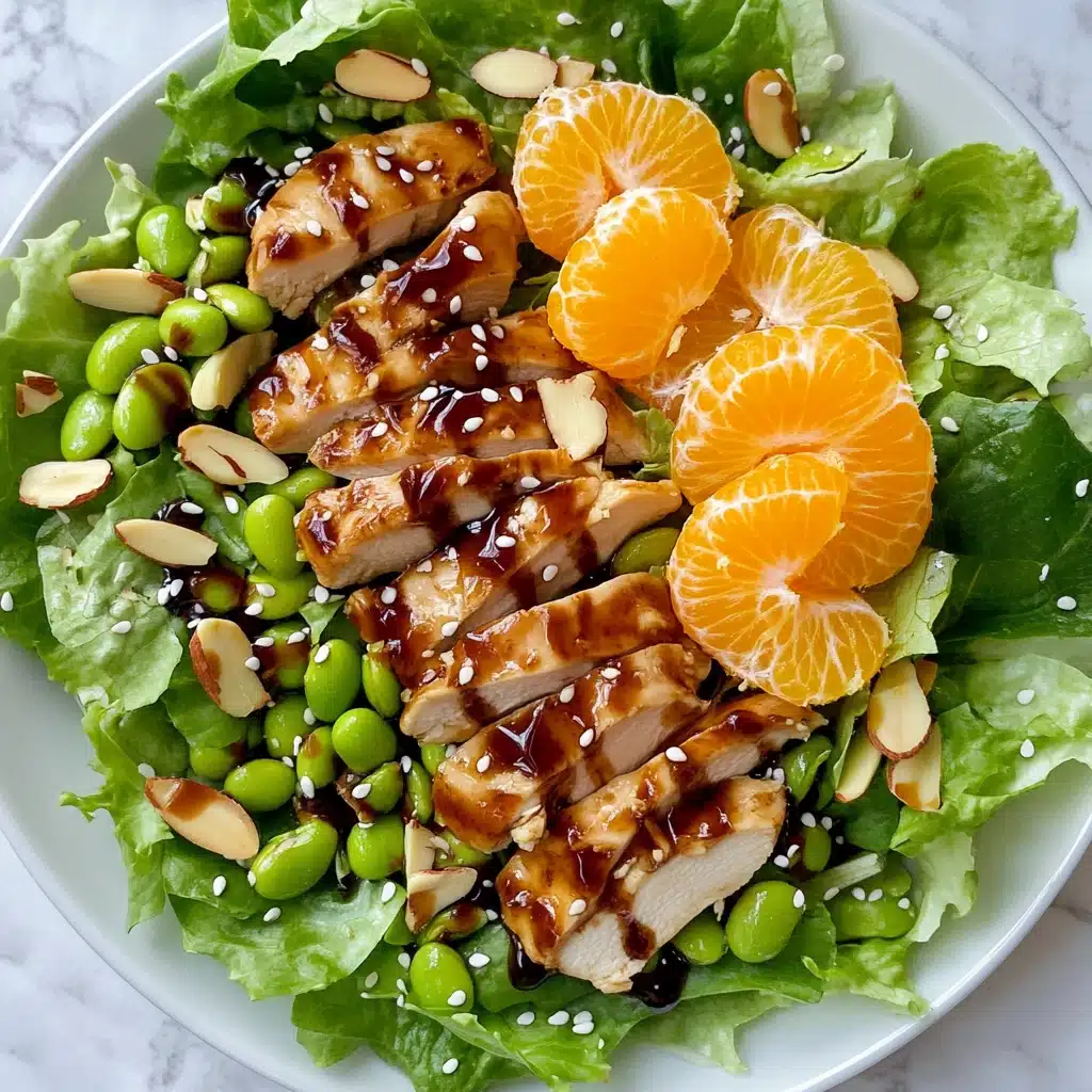 Teriyaki Chicken Salad with Honey Mustard Dressing Recipe - Recipe Image