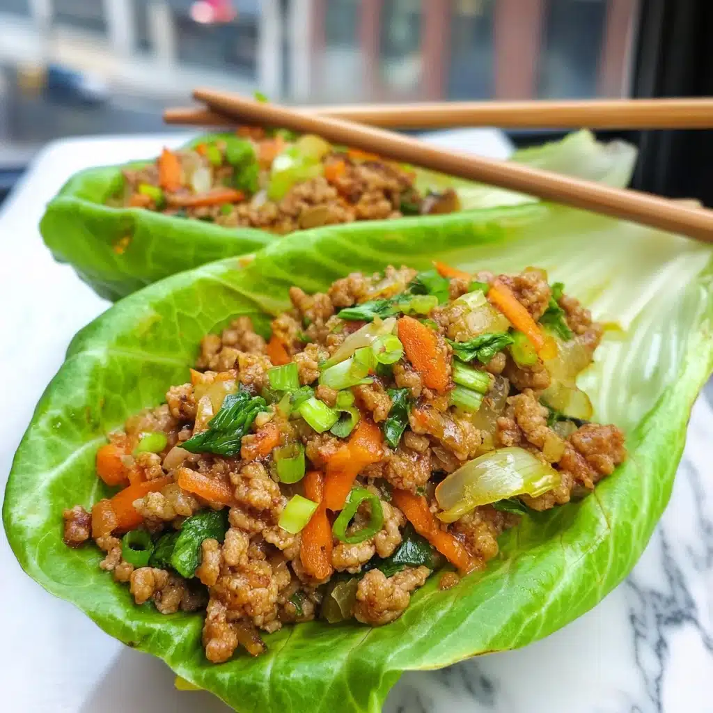 Teriyaki Turkey Lettuce Wrap Delight Recipe - Recipe Image