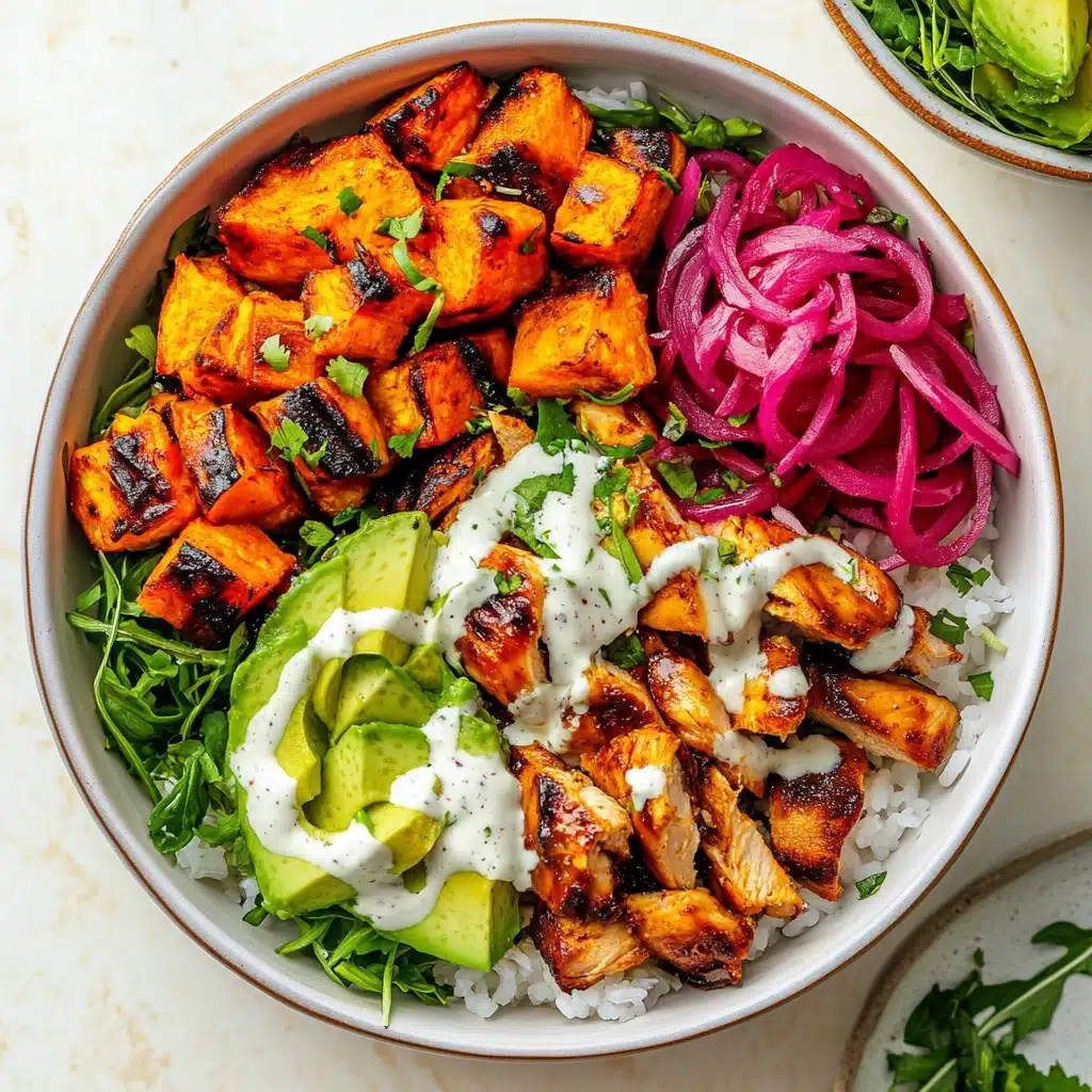 BBQ Chicken Ranch Bowls Recipe - Recipe Image