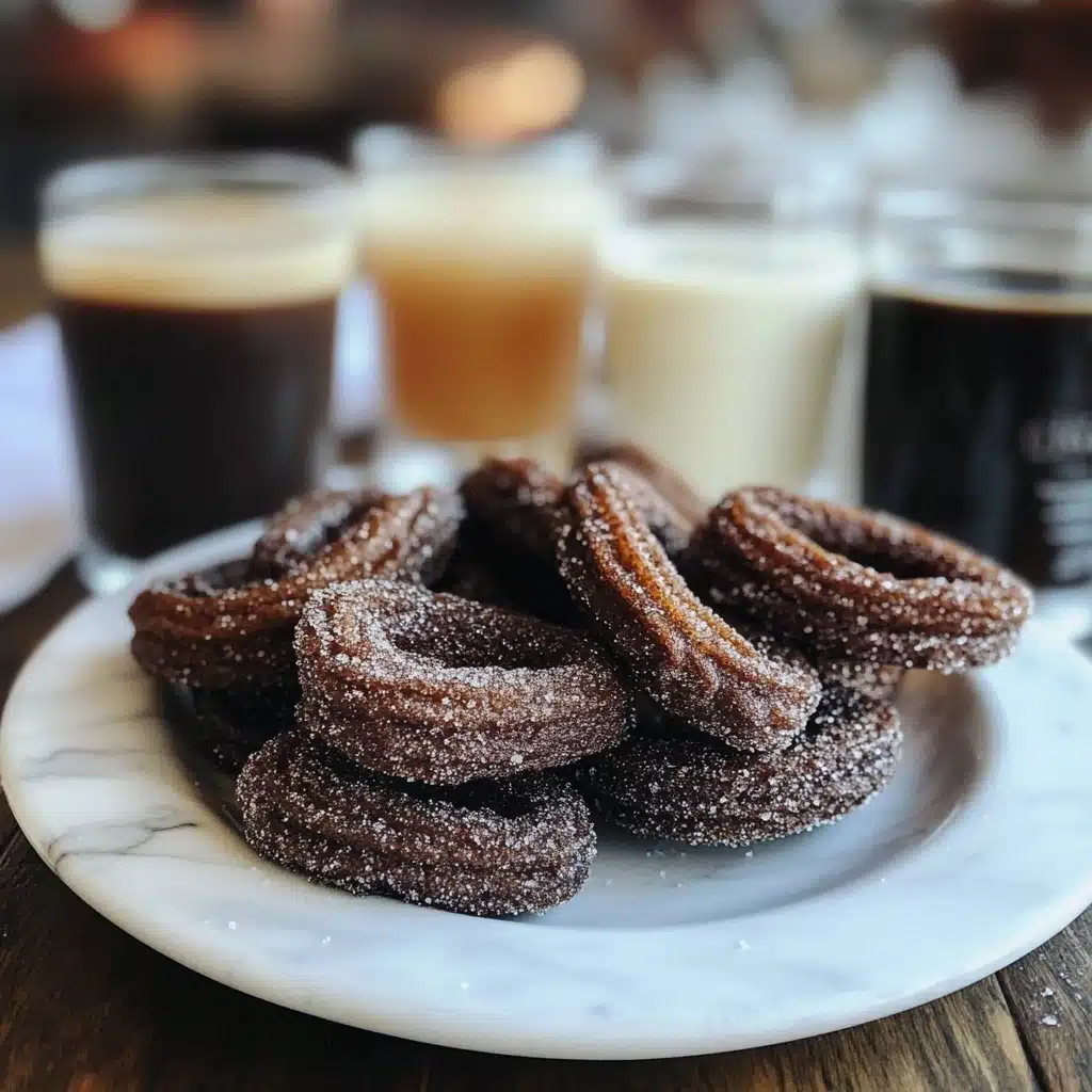 The Best Chocolate Churros Recipe - Recipe Image