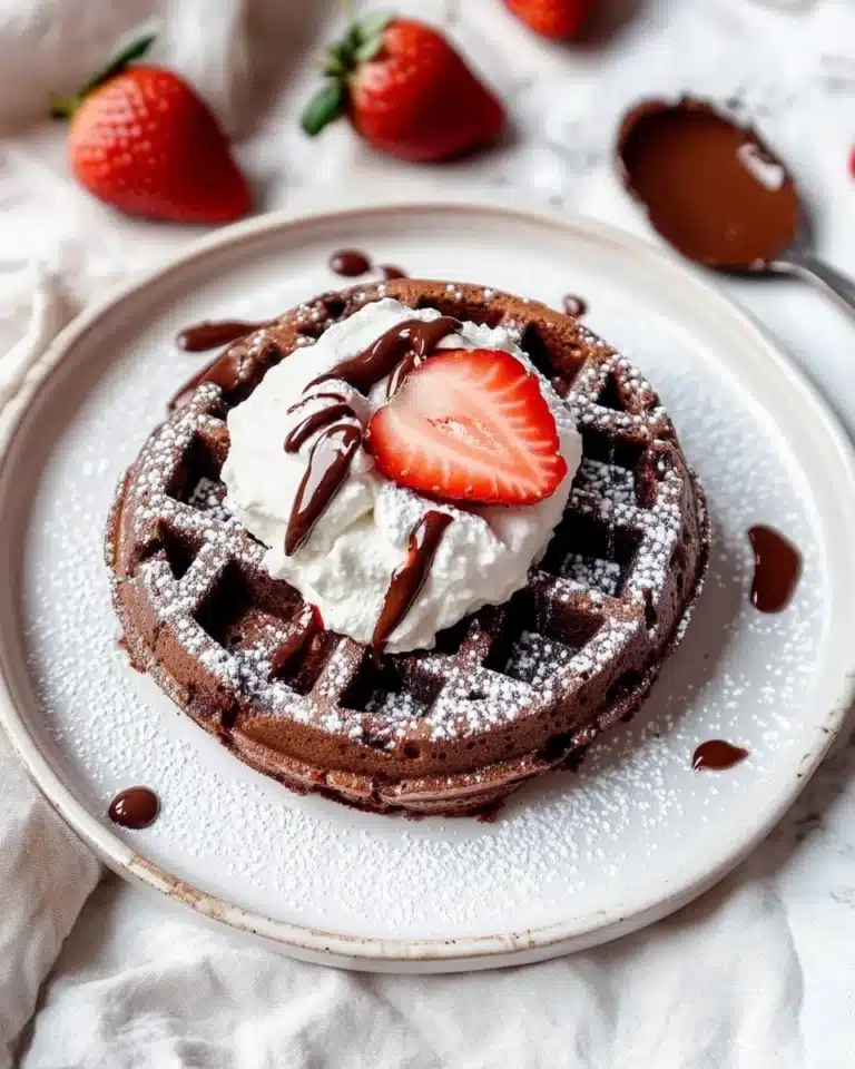 Best Nutella Waffles Recipe