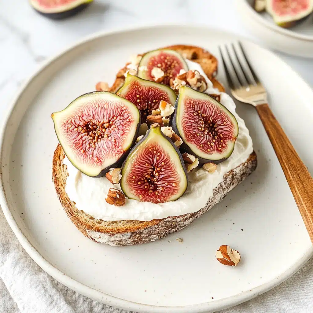 Whipped Ricotta and Fig Toast Recipe - Recipe Image
