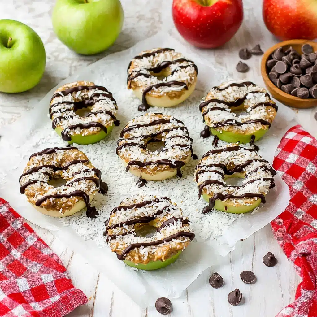 Samoa Caramel Apple Slices with Almond Butter Recipe - Recipe Image