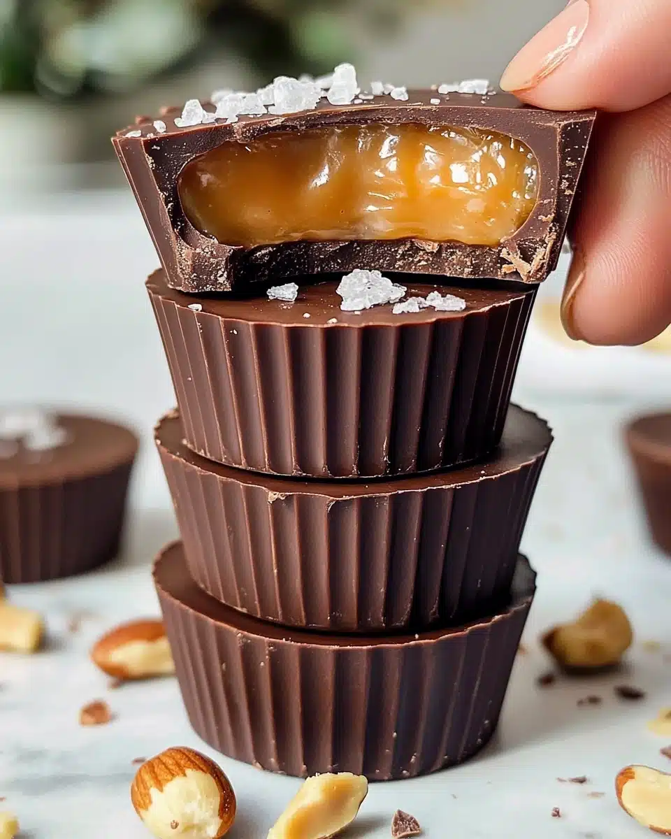 Chocolate Hazelnut Butter Cups Recipe
