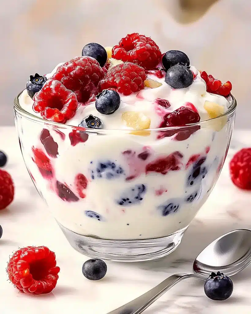 Summer Berry Cheesecake Salad Recipe