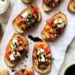 Burrata Bruschetta (Easy Appetizer!) Recipe