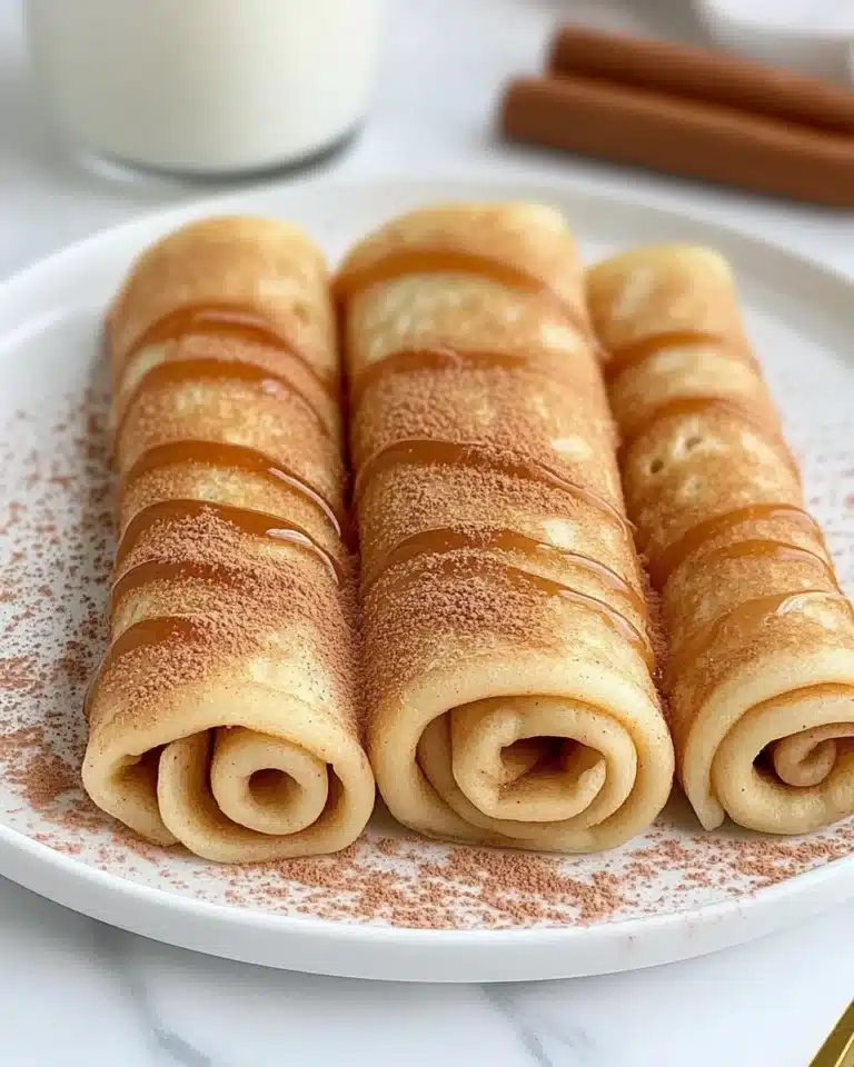 Cinnamon Roll Protein Crepes Recipe