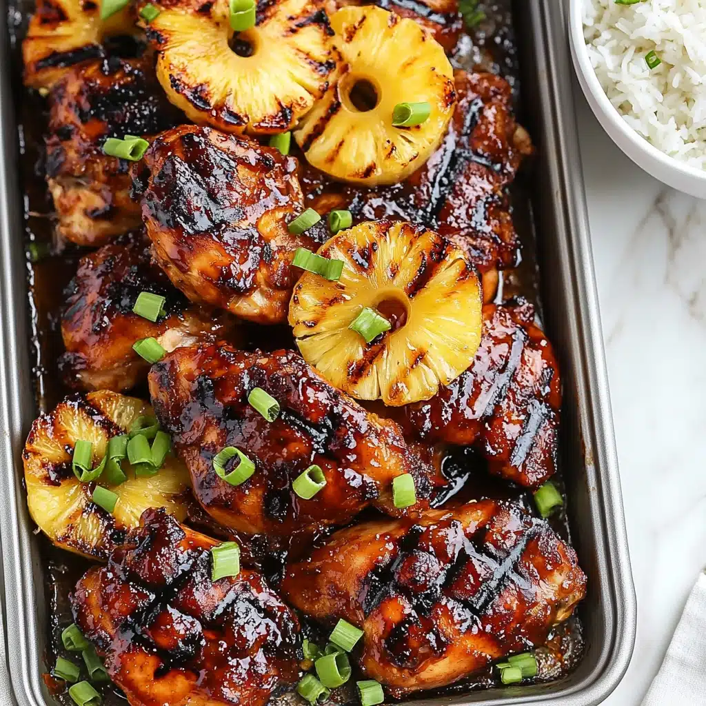 Smoky Pineapple Huli Huli Chicken Recipe - Recipe Image