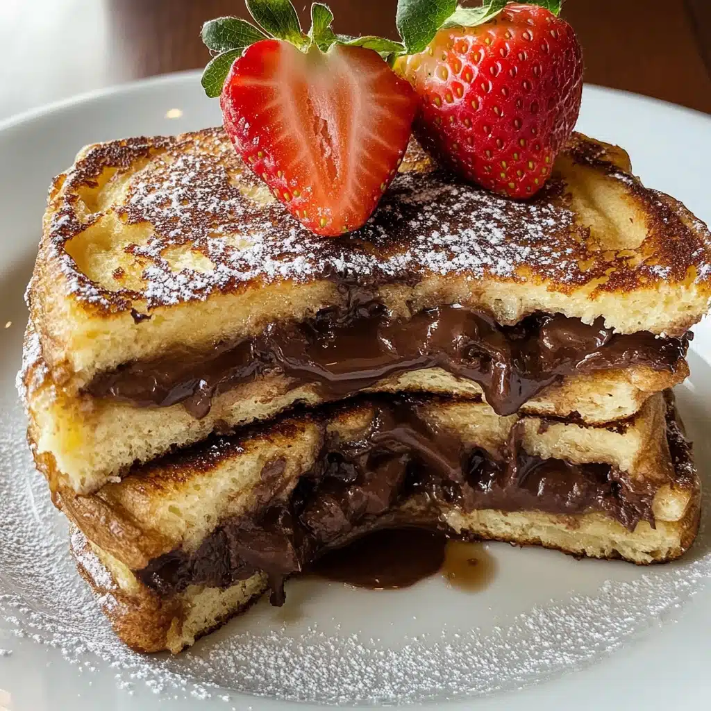 Nutella Stuffed French Toast Recipe - Recipe Image