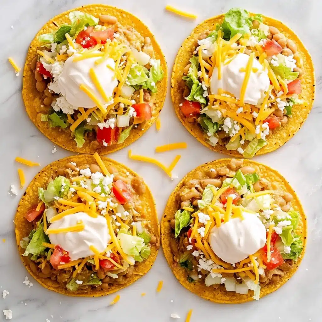 Crispy Oven-Baked Tostadas Recipe - Recipe Image
