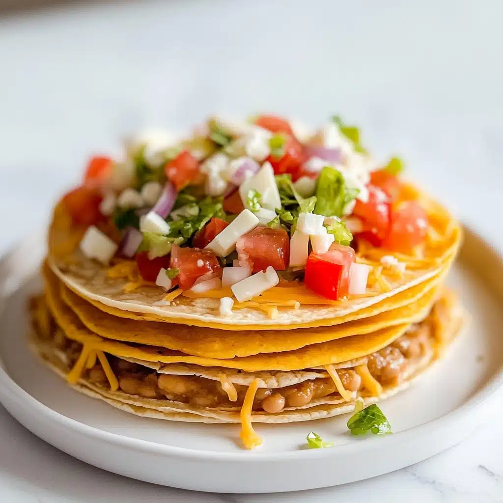 Crispy Oven-Baked Tostadas Recipe - Recipe Image