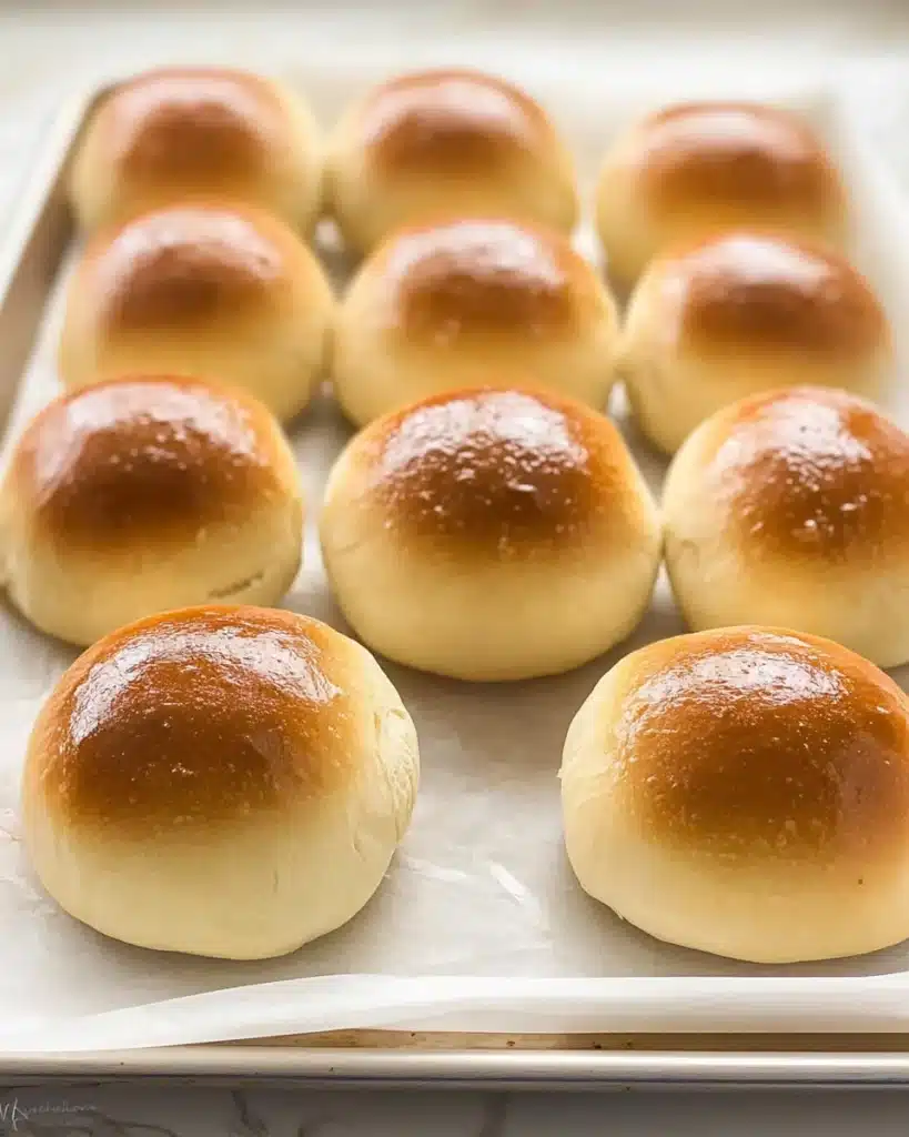 Mom's Soft and Buttery Homemade Buns Recipe