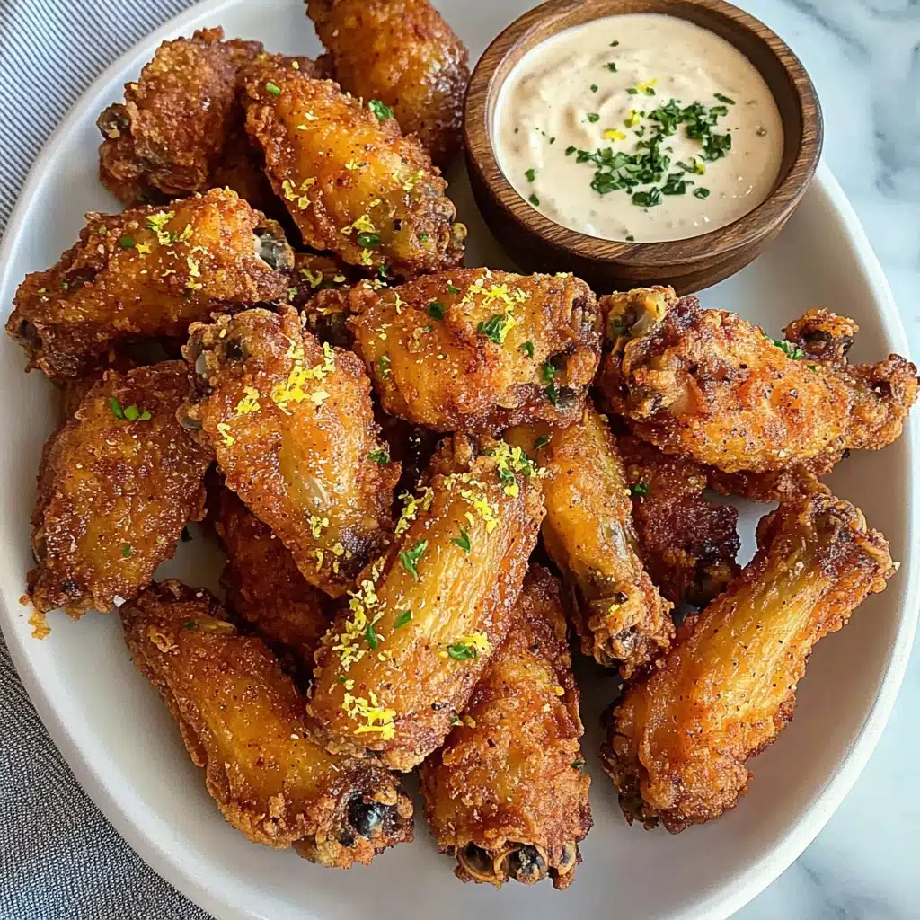 Crispy Baked Chicken Wings Recipe - Recipe Image