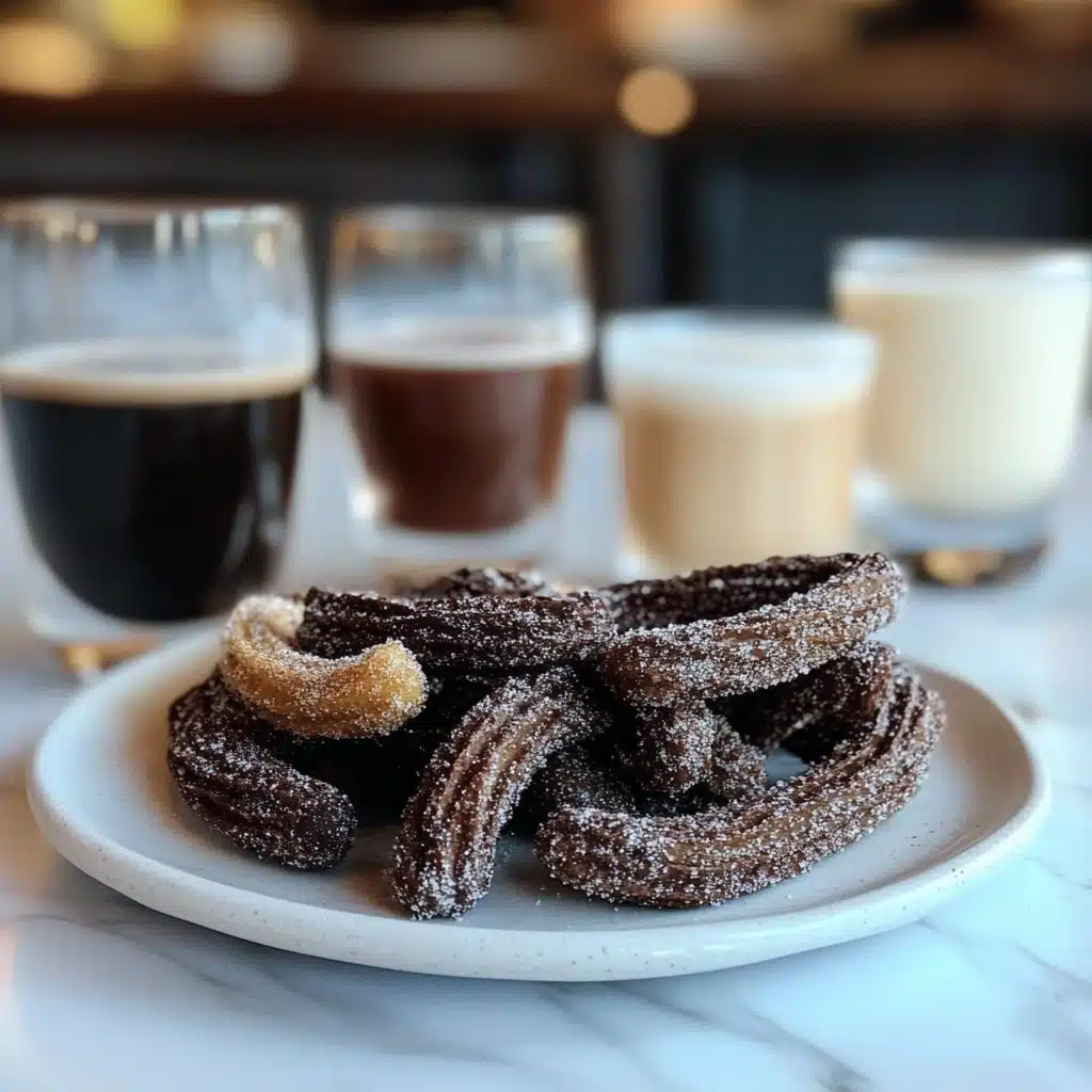 The Best Chocolate Churros Recipe - Recipe Image