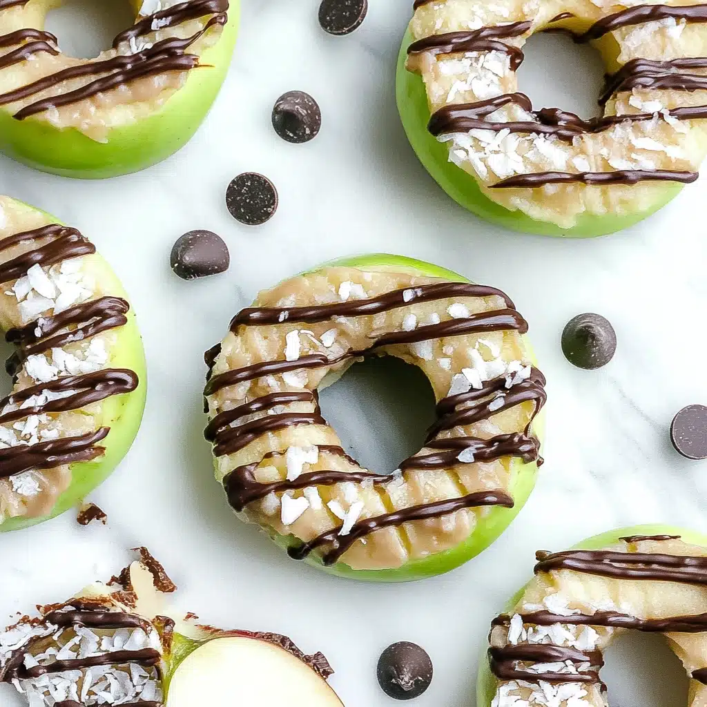 Samoa Caramel Apple Slices with Almond Butter Recipe - Recipe Image