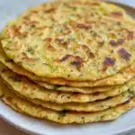 Keto Zucchini Cheddar Tortillas Recipe